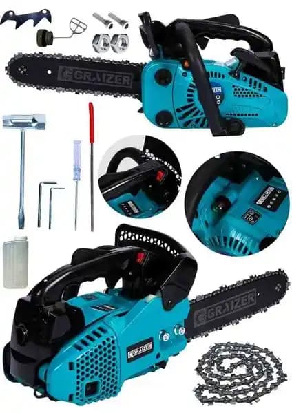 Graizer Alman Turbı-2500 Benzinli Testere: Güçlü Motor ve Ergonomik Tasarım Özellikleri