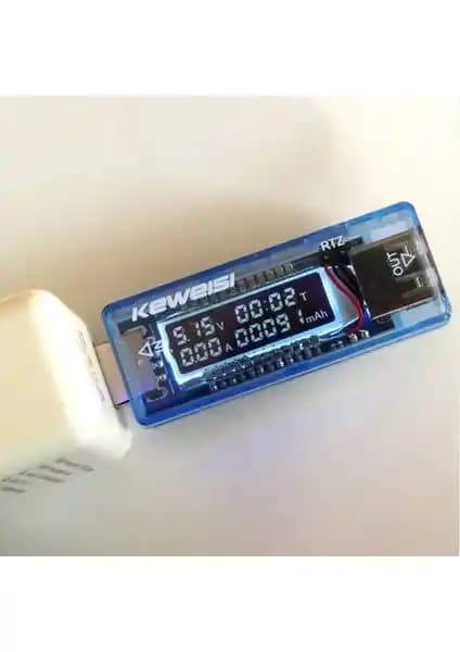 Hubstein USB Tester Akım Ölçer ve Voltmetre: Güç ve Batarya Analizi için Çok Fonksiyonlu Cihaz