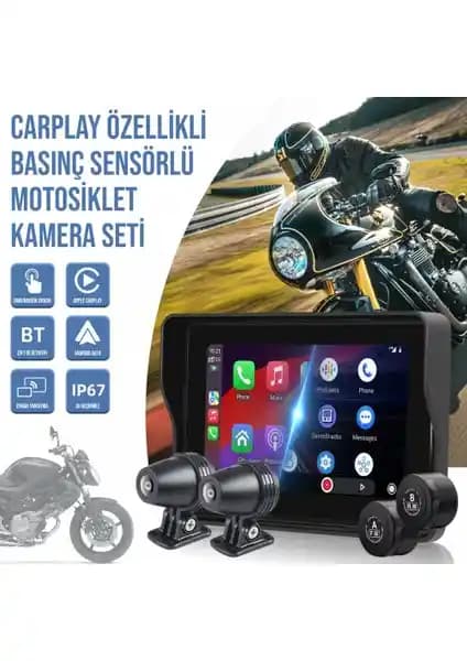 İdragon MT10 Motosiklet Carplay ve Kamera Sistemi: Güvenlik ve Konfor Sağlayan Yenilikçi Teknoloji