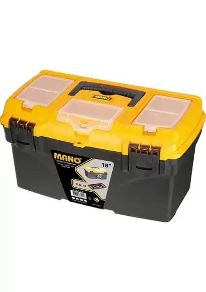 Mano Grip Organizerli Klasik Takım Çantası 18 İnç: Dayanıklı ve Pratik Saklama Çözümü