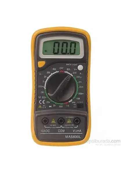Mastech 830 L Multimetre: Güçlü ve Güvenilir Elektronik Ölçüm Cihazı