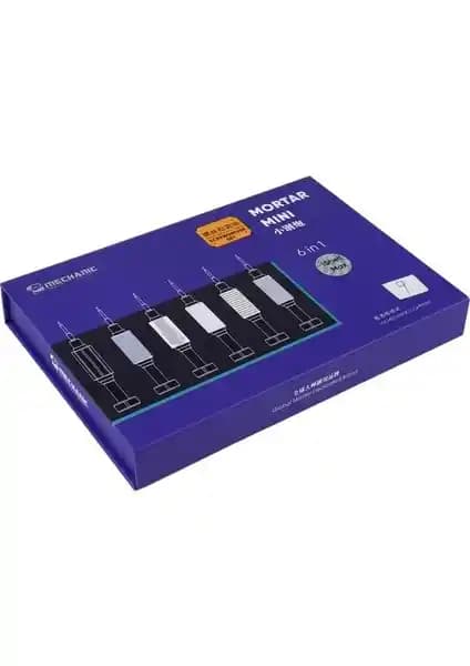 Mechanic Mortar Mini 6'lı Tornavida Takımı: Çok Yönlü ve Dayanıklı Tamirat Araç Seti