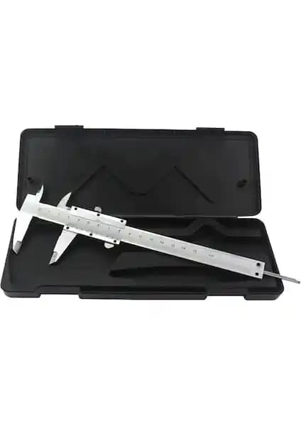 NiTools Mekanik Paslanmaz Kumpas 150 mm: Hassas ve Dayanıklı Ölçüm Aracı