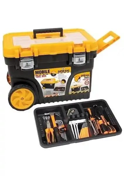 Super-Bag ASR-2011 Mobil Tekerlekli Takım Çantası: Dayanıklı ve Çok Yönlü Taşıma Çözümü