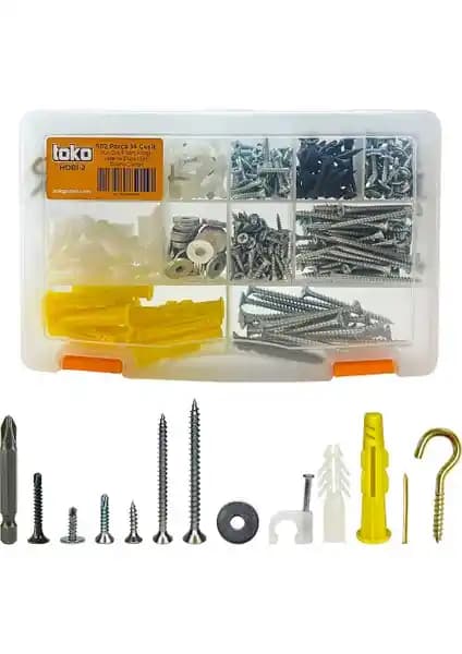 Toko Hobi-2 502 Parça Çok Amaçlı Tamir ve Montaj Takımı Detayları ve Kullanım Alanları