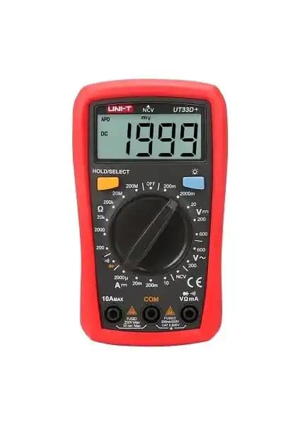 Uni-T UT33D+ Dijital Multimetre: Çok Yönlü ve Güvenilir Elektronik Ölçüm Aracı