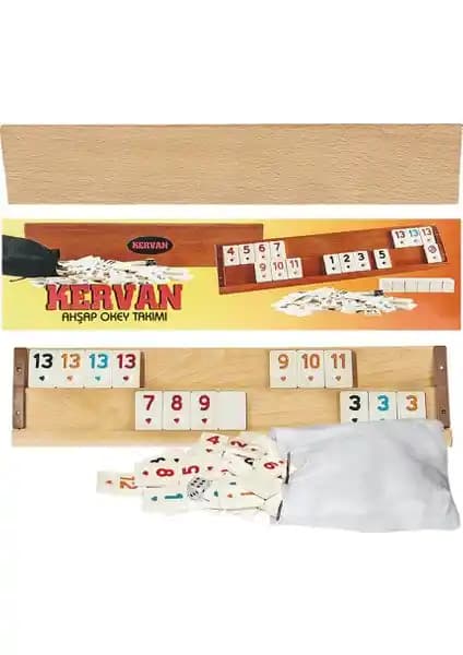 Eser Kervan Ağaç ve Route Mega Plastik Okey Takımı Karşılaştırması