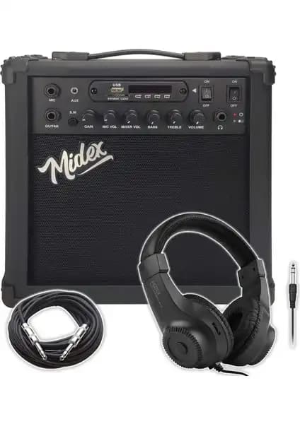 Marshall Mg-15 ve Midex MGA-25BK-HD Gitar Amfileri Karşılaştırması 2