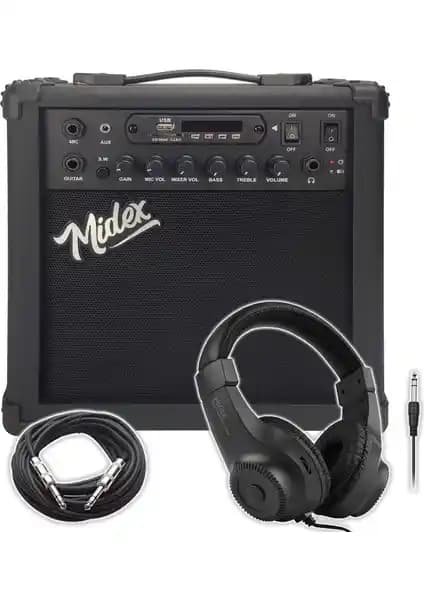 Midex MGA-25BK-HD ve MGA-25BN-PAK Karşılaştırması: Taşınabilir Gitar Amplifikatörleri Analizi