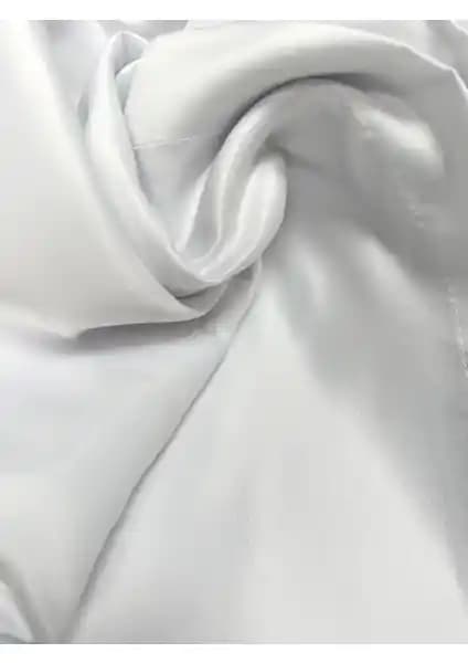 Erdoğanlar Koza Beyaz Saten Güneşlik Perde ve Taç Krem Saten Perde Karşılaştırması