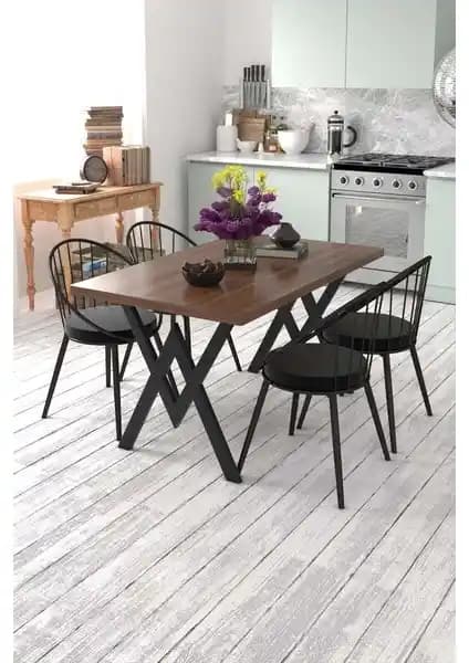 EVDEMO Eylül 4 Kişilik Mutfak Masası Takımları Karşılaştırması ve Özellikleri