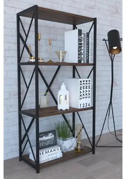 Karşılaştırmalı İnceleme: Remaks Metal Kitaplık ve Wood House Eftelya Ceviz Kitaplıkları