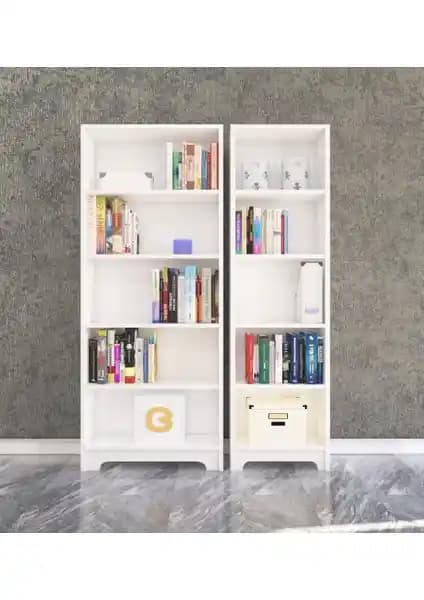 Karşılaştırmalı Mobilya İncelemesi: Nur Mobilya Ecrin Beyaz ve Wood House Eftelya Ceviz Kitaplıkları