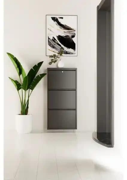 Metal Ayakkabılık Modelleri: Antrasit ve Beyaz Seçeneklerle Ev Düzeni Sağlama