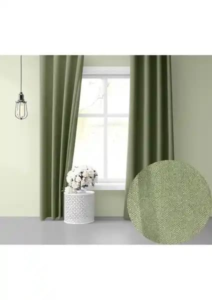 Perle Home Daily Series Ada Çayı ve Sis Mavisi Fon Perdeleri Karşılaştırması