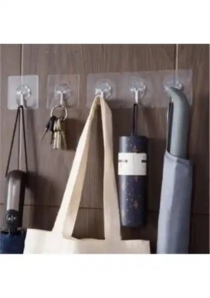 Sas Haus ve Rng Shopping Yapışkanlı Şeffaf Duvar Askıları Karşılaştırması