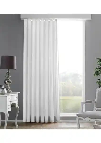 Taç Lüx Atlas Saten Beyaz Güneşlik Perde ve Taç Saten Güneşlik Karşılaştırması