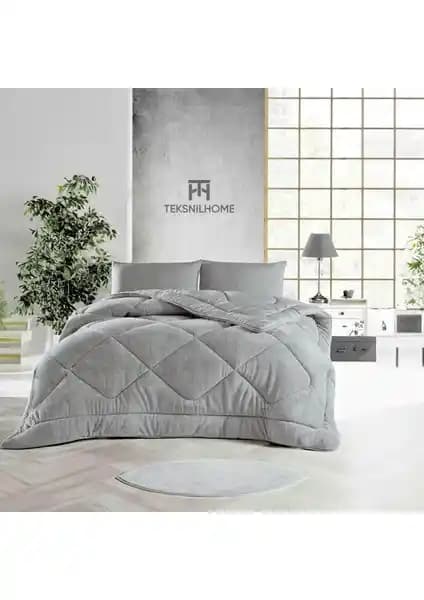 Teksnil Home Gri Welsoft Yorganlar Karşılaştırması: Çift ve Tek Kişilik Modeller
