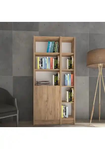 Yeti Mobilya Kuta FLAT85 ve Zeo Wood Design 360° Döner Kitaplık Karşılaştırması