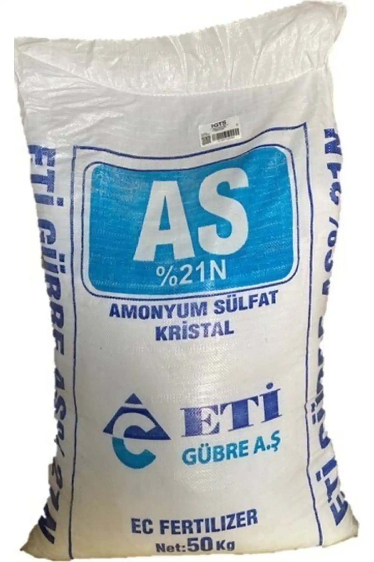 As Eti Şeker Gübre Amonyüm Sulfat: Bitki Gelişimini Destekleyen Yüksek Kaliteli Gübre