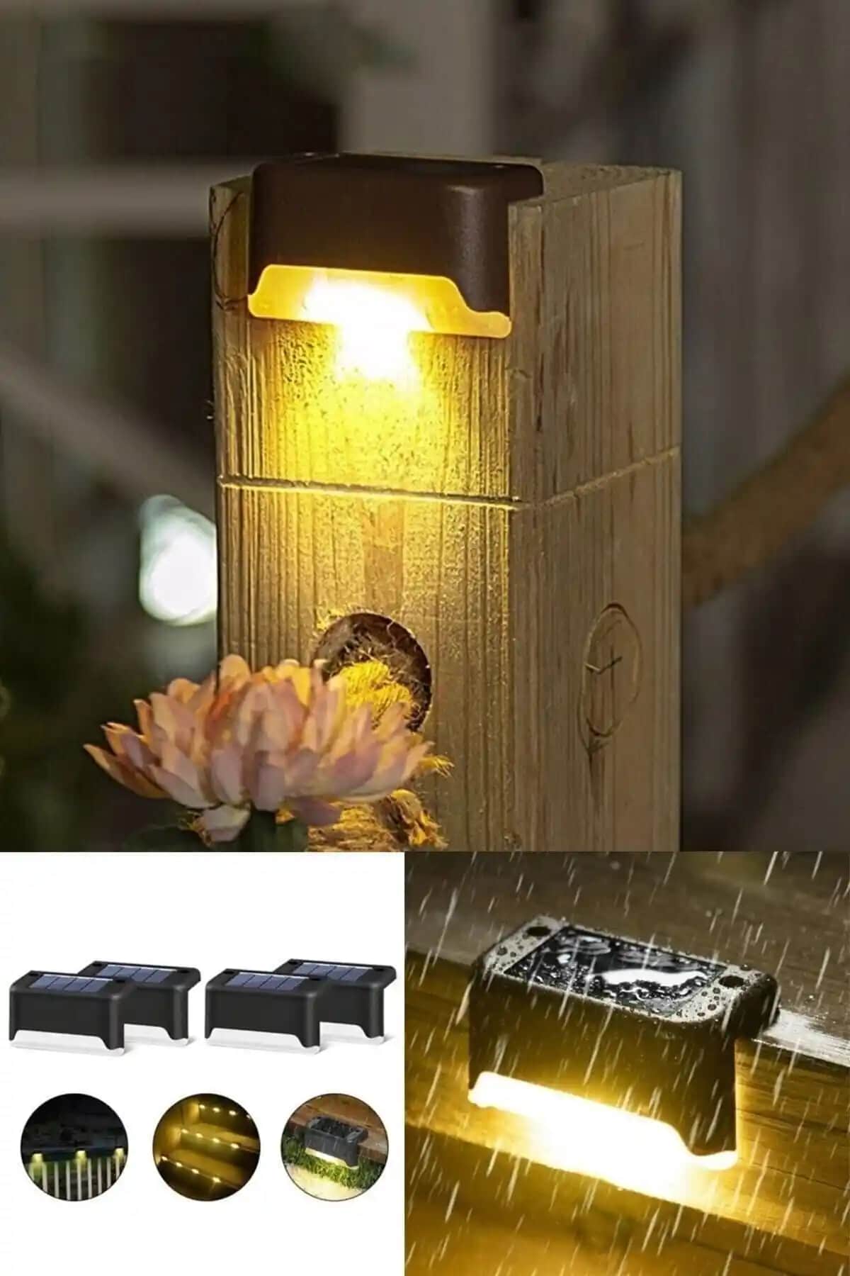 BiTon Toptan Solar Dış Mekan Aydınlatma Seti Bahçe ve Balkon Dekorasyonu İçin