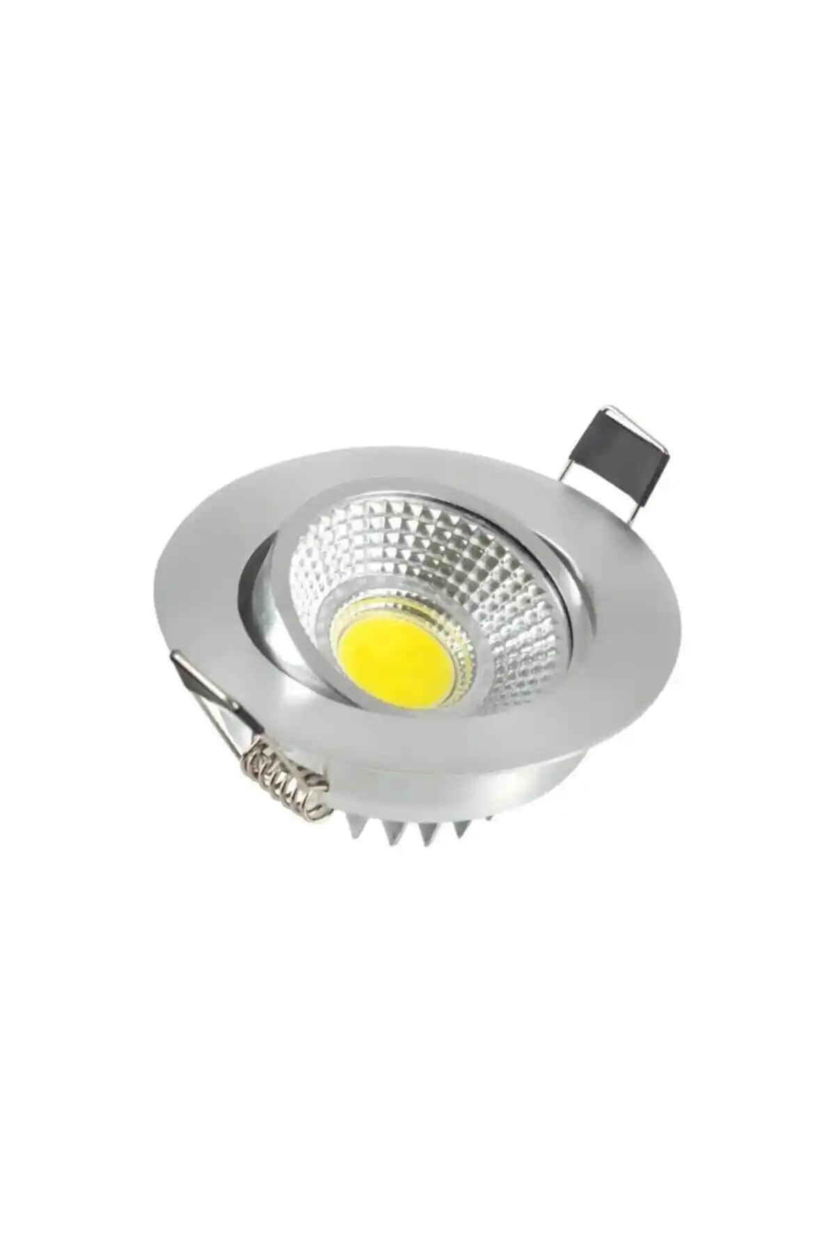 Garra Cob Krom Kasa Beyaz Işık Trafolu 5 Watt LED Spot Armatür Özellikleri ve Kullanım Avantajları