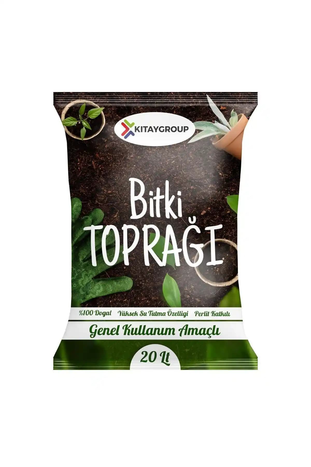 KıtayGroup 20 Litre Doğal ve Verimli Genel Bitki Toprağı Ürün Tanıtımı