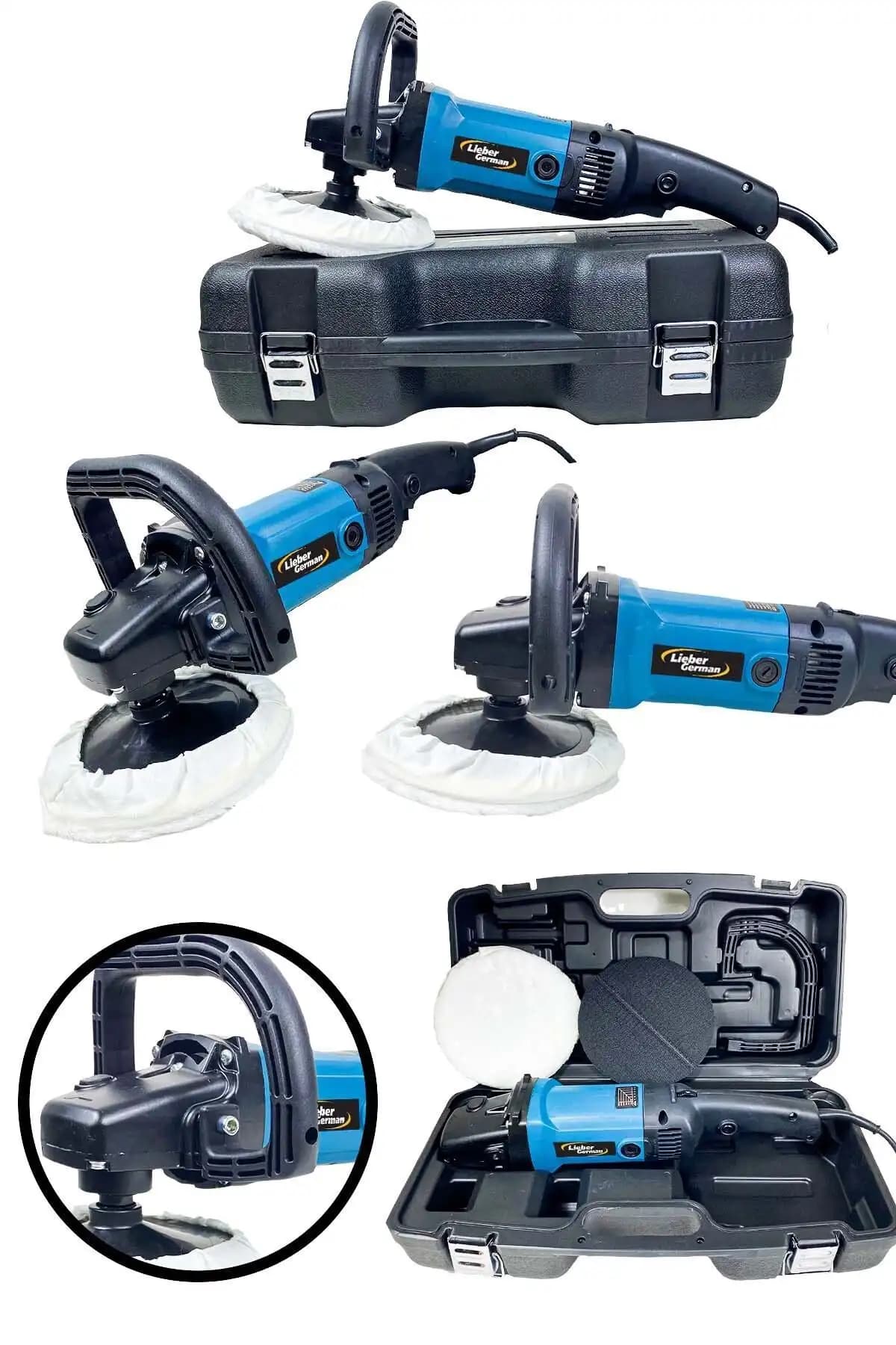 Lieber German Profesyonel 1800 W 180 Mm Zımpara ve Cila Makinesi Özellikleri ve Kullanım Alanları