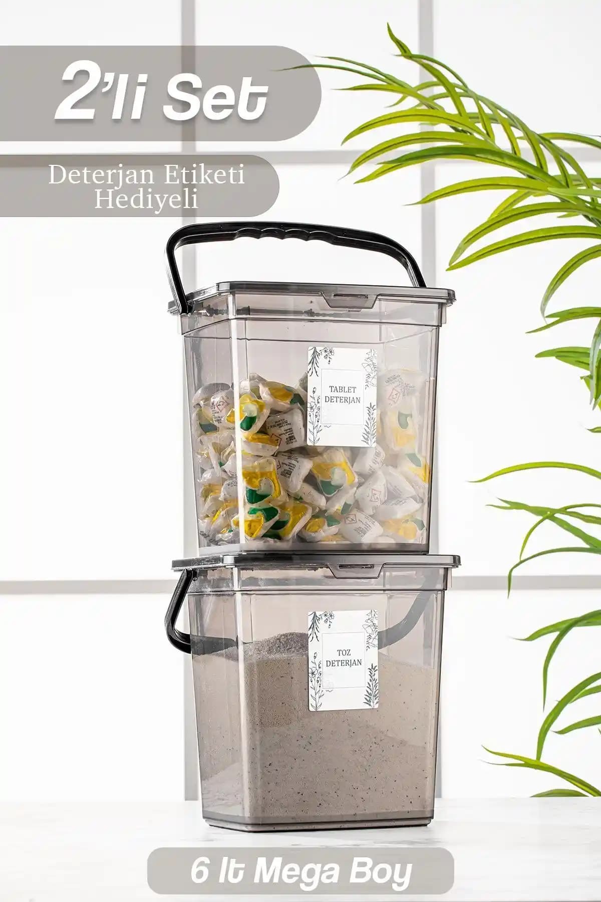 Meleni Home ve Porsima Deterjan Saklama Kutuları Karşılaştırması ve Mutfak Düzeni İpuçları