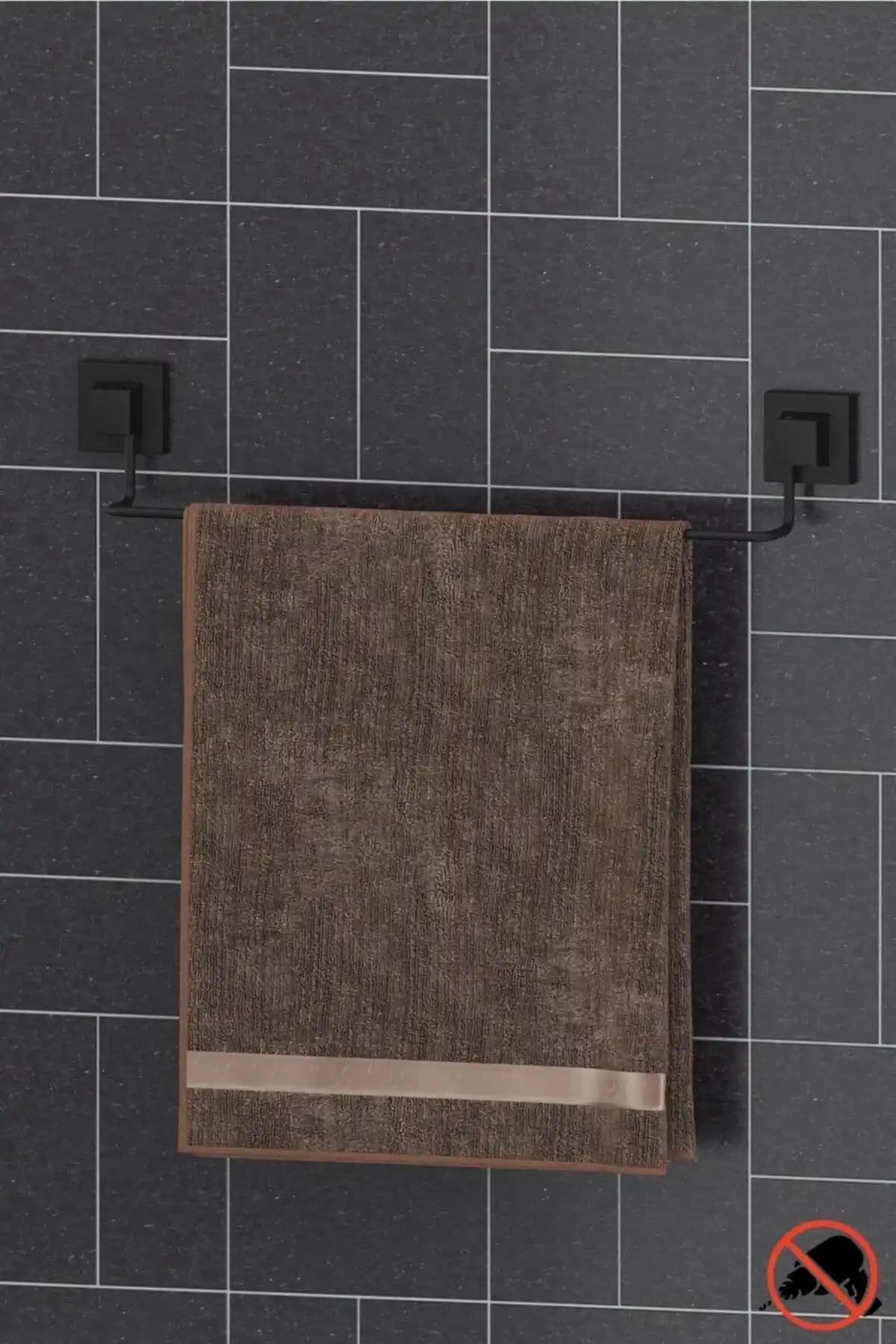 Teknotel Easyfix EF260 Yapışkanlı Uzun Havluluk Duvara Delme Gerekmeden Montaj