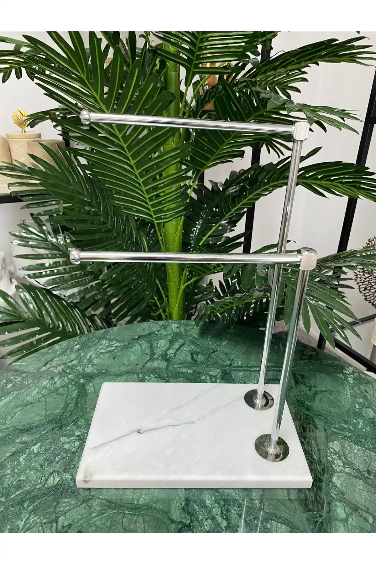 7SEPCOLLECTION Metal Banyo Standı El ve Kağıt Havluluk Modern Tasarım