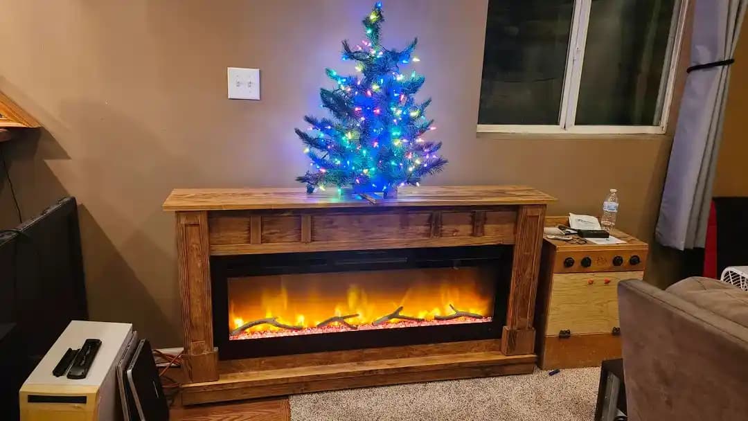 Amatör Marangozlar İçin Yapay Zeka Destekli Ahşap Şömine Çevresi Tasarımı ve Yapımı