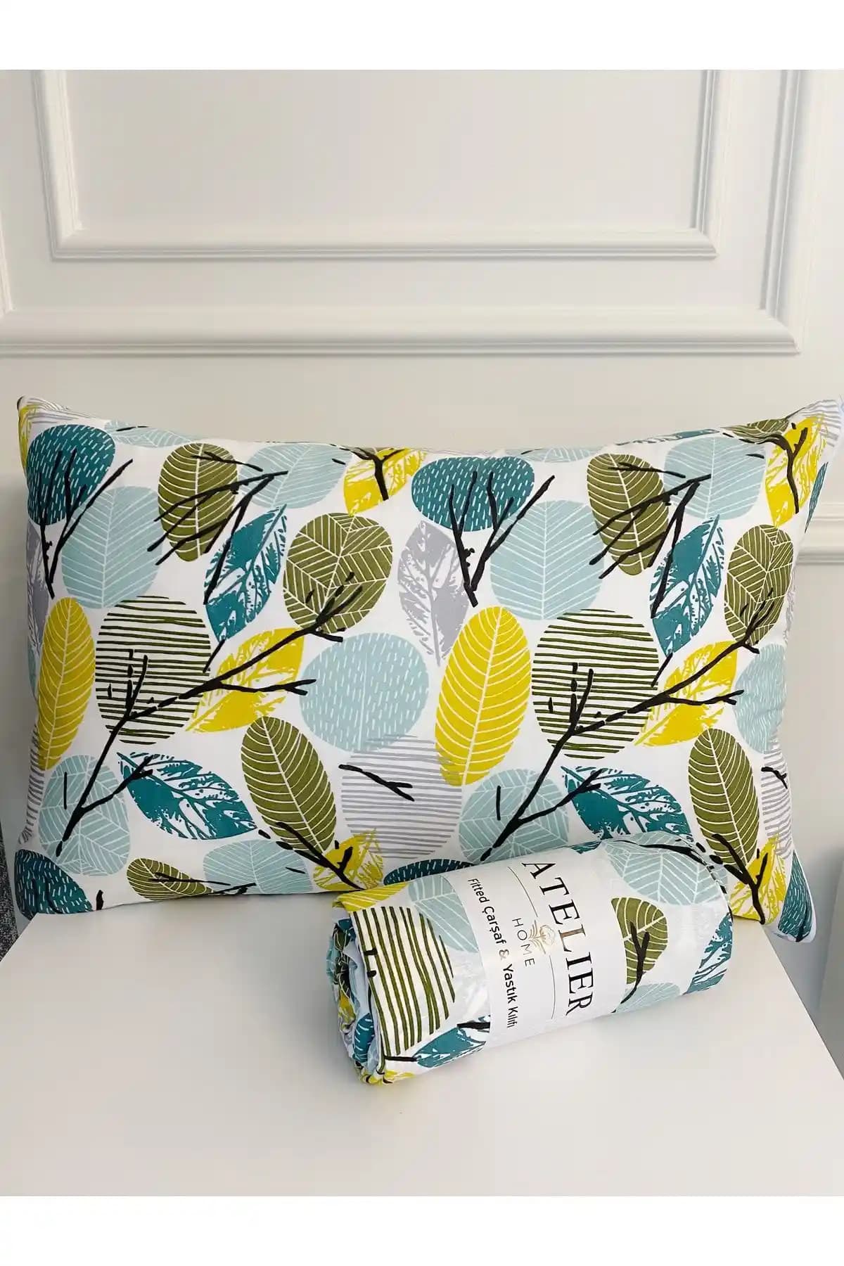 Atelier Home Ranforce Tek Kişilik Lastikli Çarşaf Seti Yatak Dekorasyonu ve Konforu