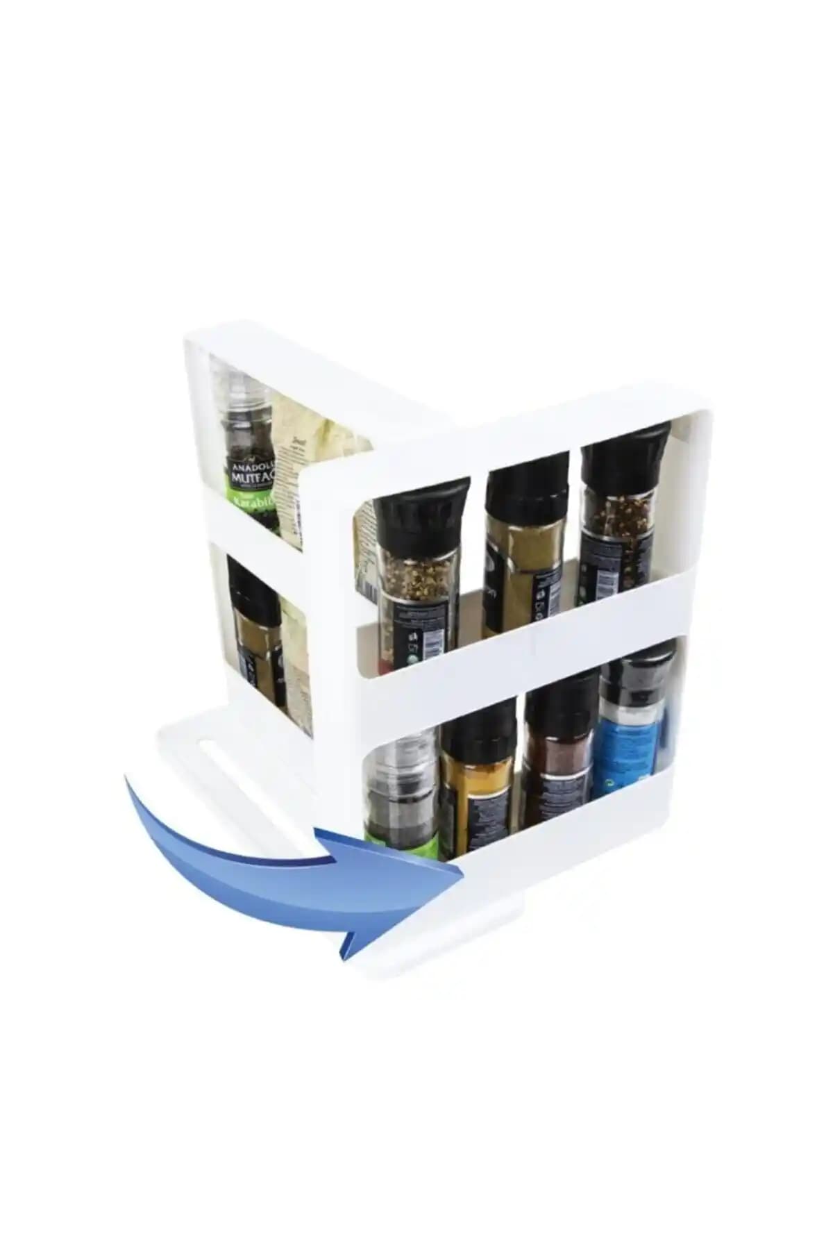 DecoBella Hareketli Baharat Rafı: Modern ve Pratik Mutfak Düzenleme Çözümü
