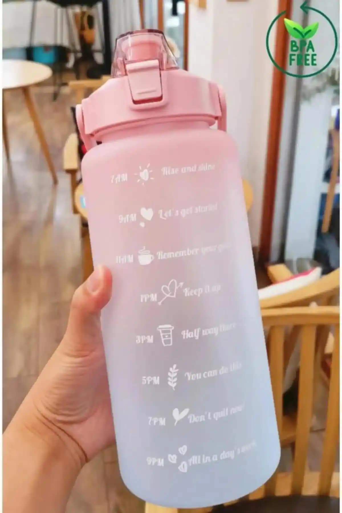 Genel Markalar Motivasyonel Su Matarası: Sağlıklı ve Şık Tasarımıyla Günlük Kullanım İçin Uygun