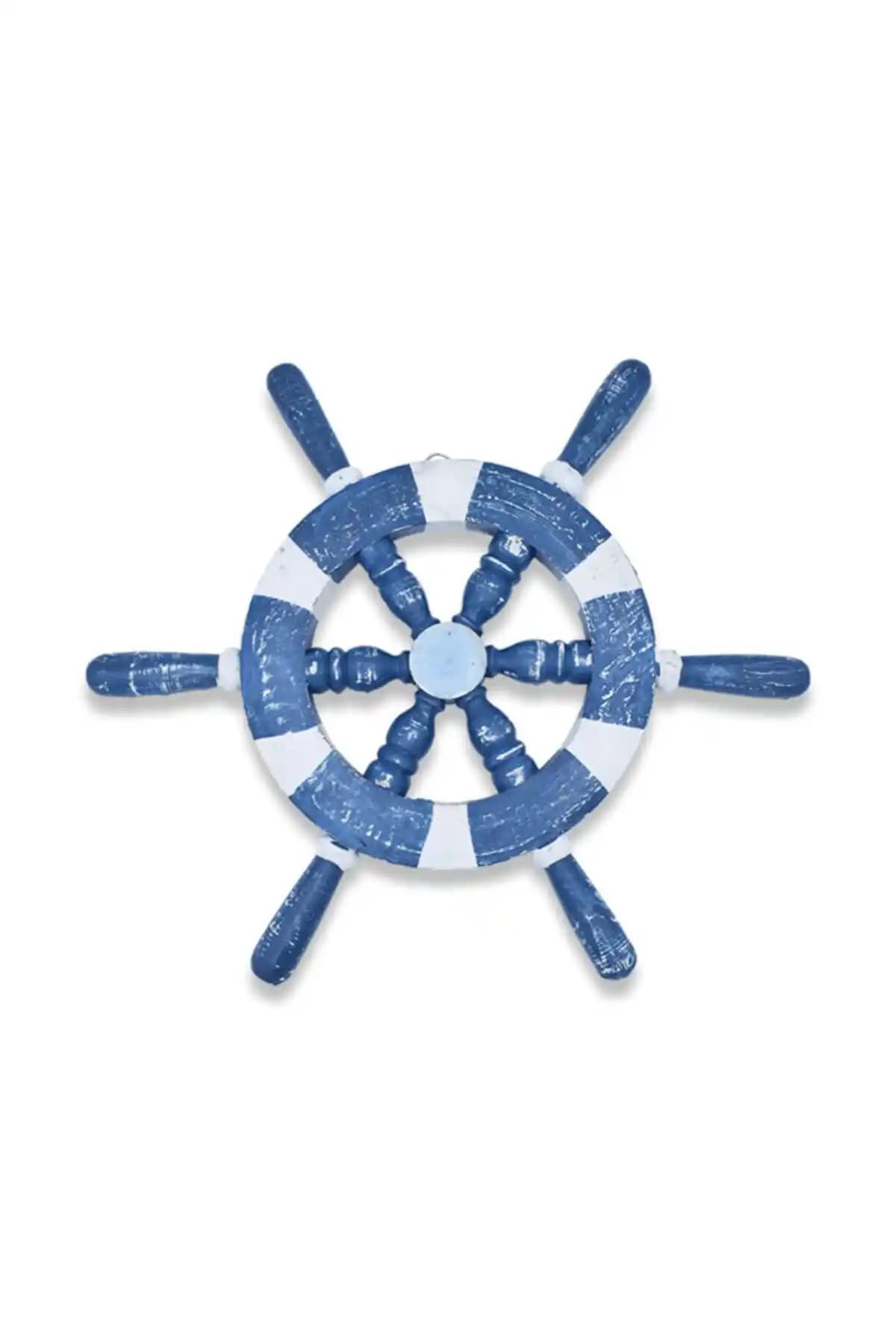 Hedicaret Ahşap Gemi Dümeni: Doğal ve Şık Dekoratif Duvar Objeleri