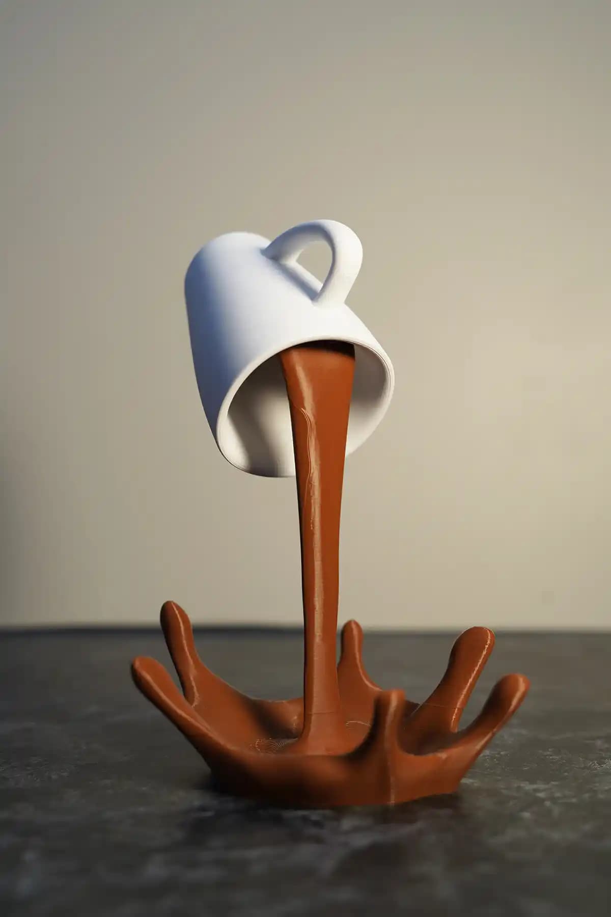 Home Dökülen Kahve Figürü: Modern ve Şık Dekorasyon Unsuru ile Ev Dekorasyonunuza Zarif Dokunuş