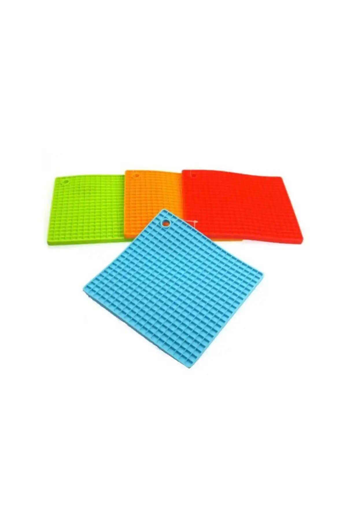 Modern Mutfaklar İçin Kare Şeklinde Silikon Nihale ve Tencere Altlığı Çeşitleri