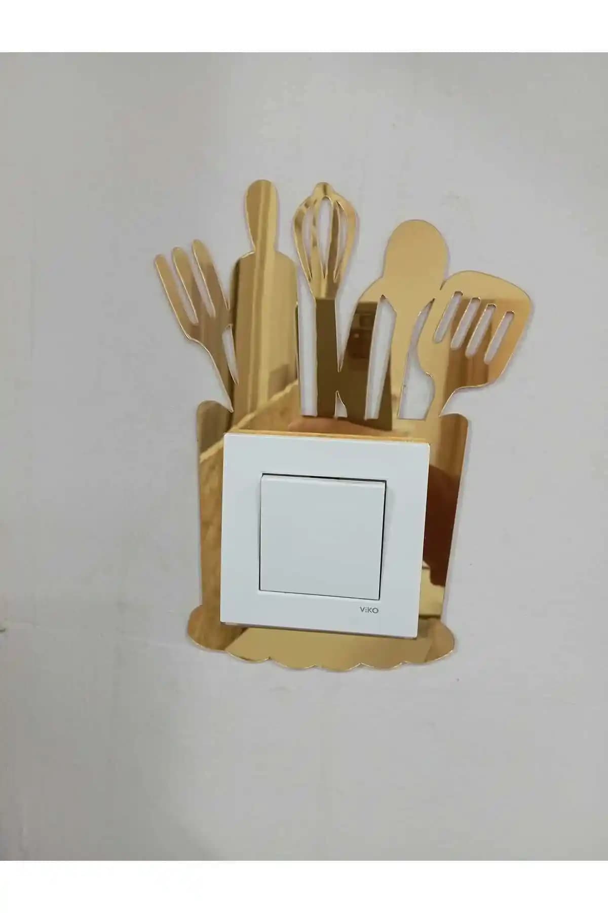 Modern ve Şık Dekoratif Mutfak Priz Kenarı Süsüyle Mutfak Dekorasyonunu Tamamlayın