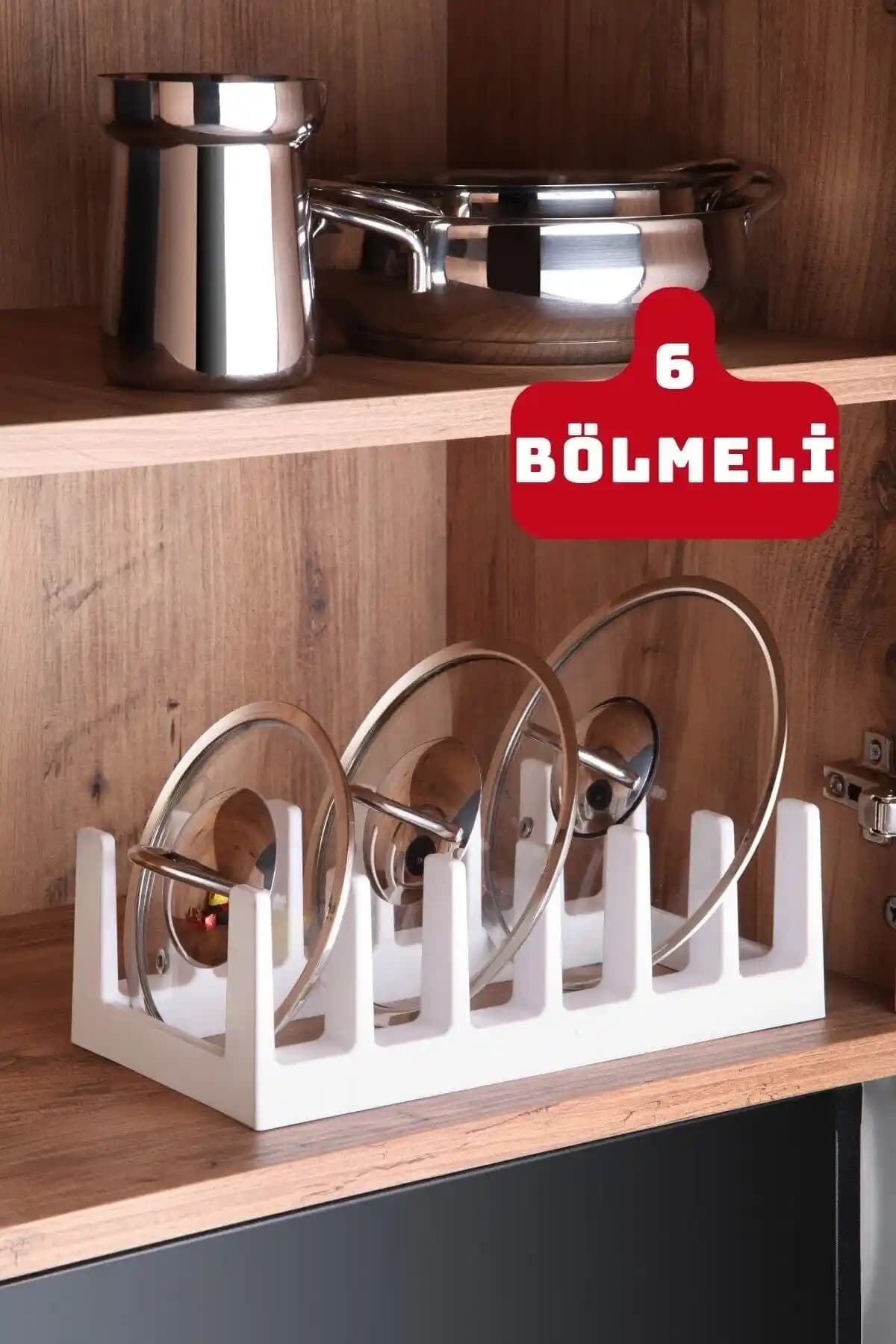 Nandy Home Çok Amaçlı Plastik Mutfak Düzenleyici Şık ve Dayanıklı Depolama Çözümü