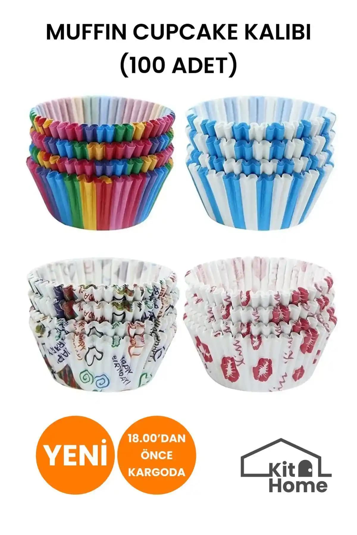 Renkli Muffin ve Cupcake Kalıpları: Estetik ve Pratik Pişirme İçin Mükemmel Seçenek