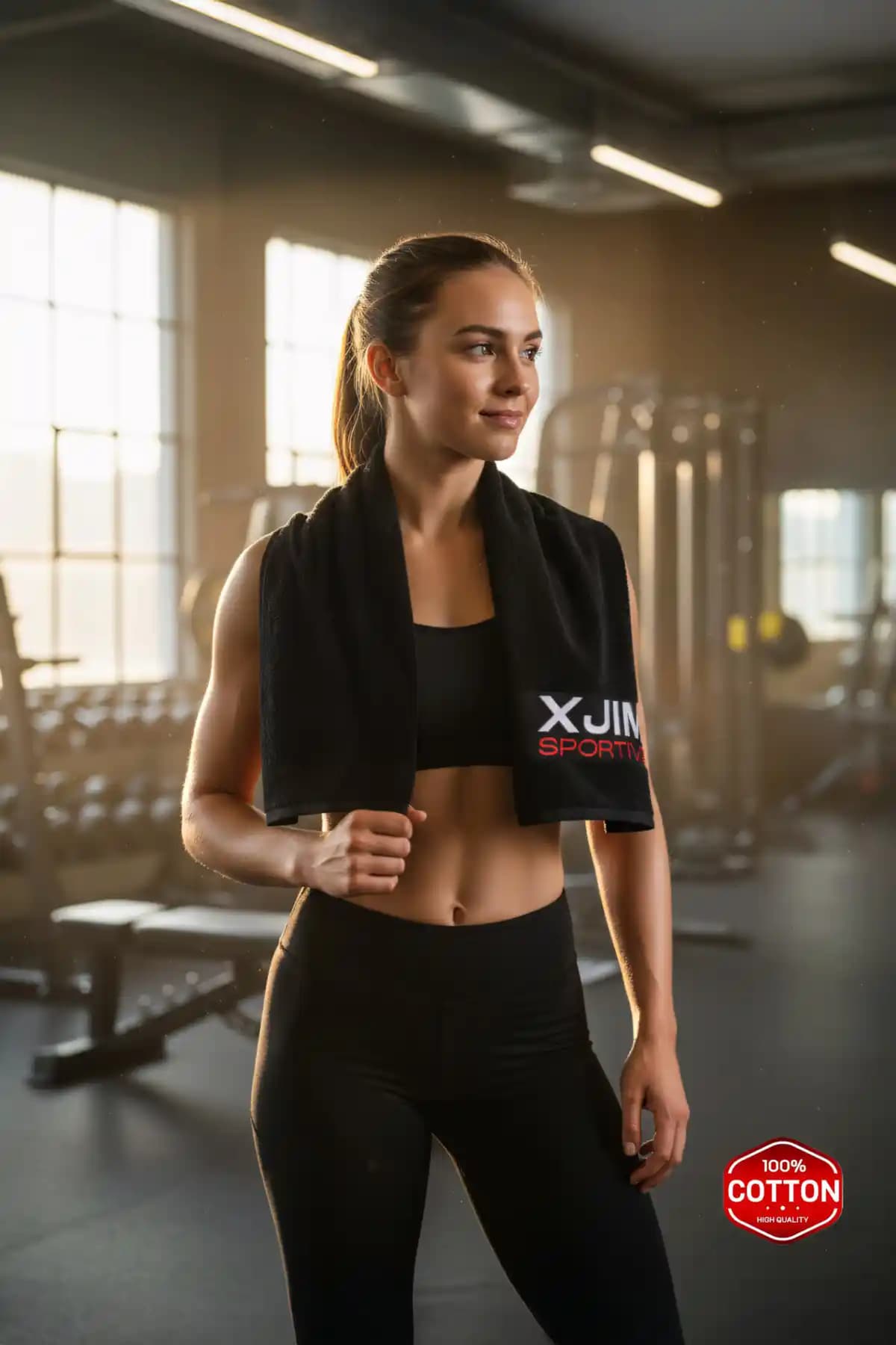 XJIM %100 Pamuk Spor Havlusu Konfor ve Şıklık Sunan Dayanıklı Tasarım