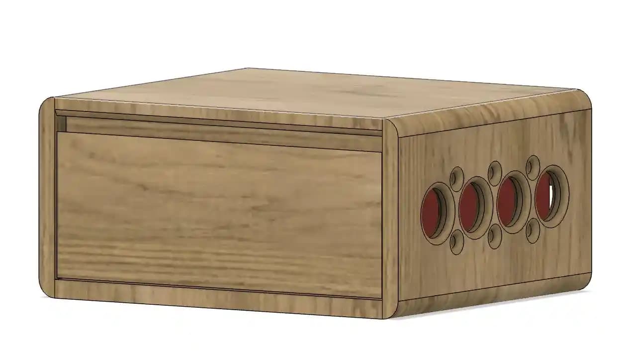 Yuvarlak Köşeli Yüzen Komodin Tasarımı: Estetik ve Fonksiyonel Yaklaşımlar