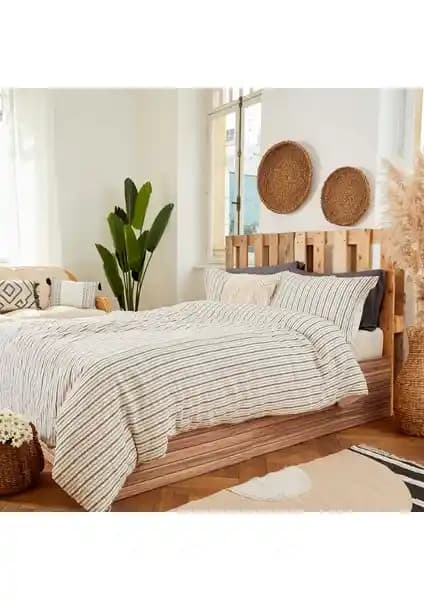 Bella Maison Sevilla %100 Pamuk King Size Nevresim Takımı Modern ve Şık Tasarım