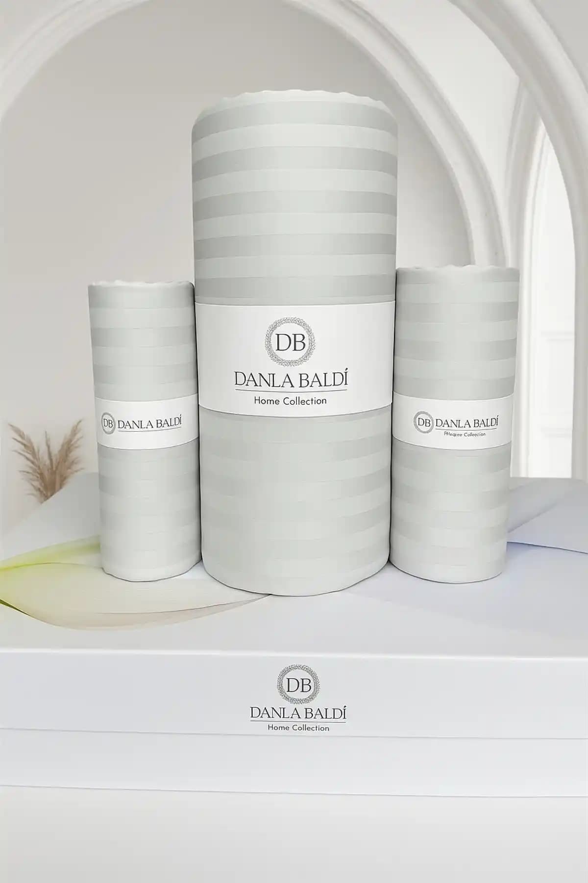 DB DANLA BALDİ Pamuk Saten Çift Kişilik Çarşaf Seti Modern ve Şık Tasarım