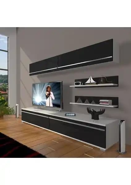 Decoraktiv Eko 5 MDF Modern TV Ünitesi Dayanıklı ve Şık Tasarım Alternatifleri