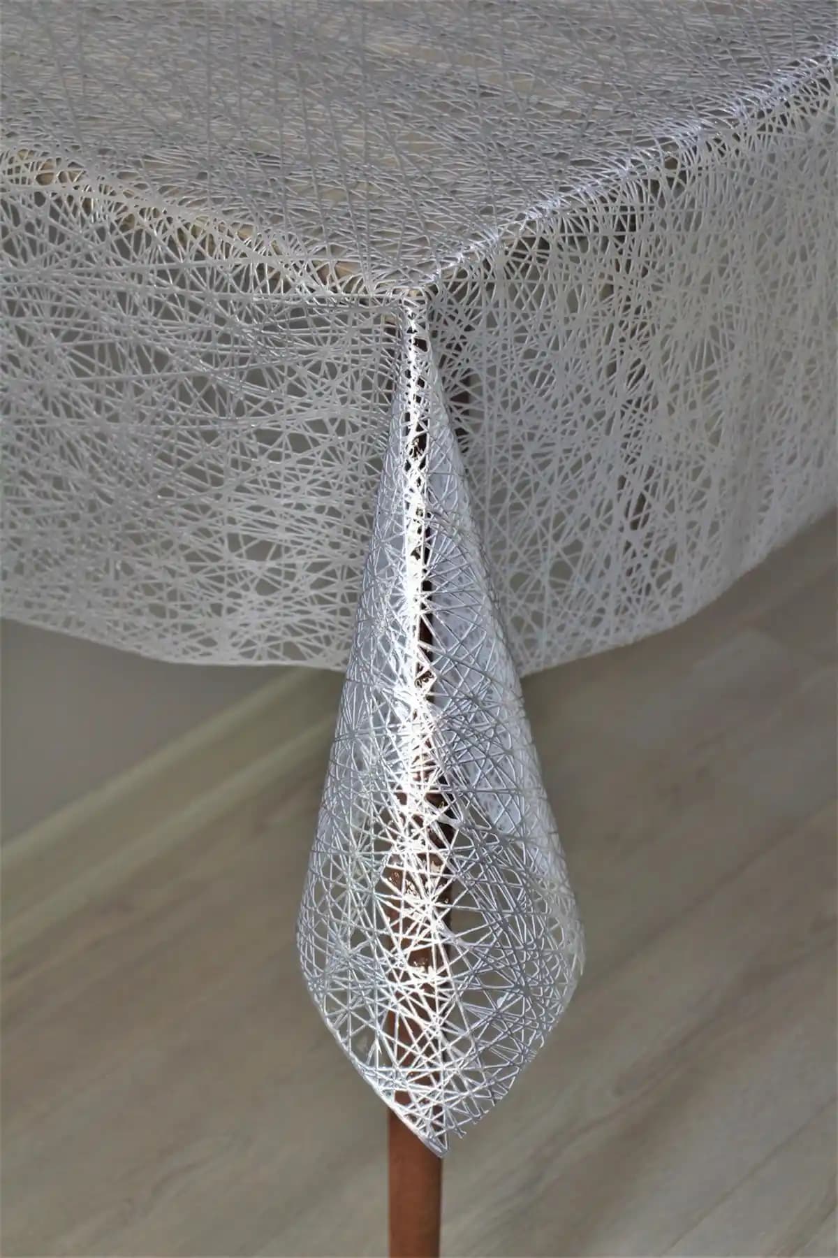 DedeEvTekstil PVC Şeffaf Kaplama Muşamba Masa Örtüsü Modern ve Dayanıklı Tasarım