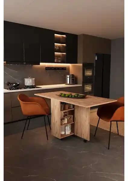 Dekorfim Lagertha Katlanır Masa: Modern ve Fonksiyonel Tasarım Özellikleri ve Kullanım Avantajları