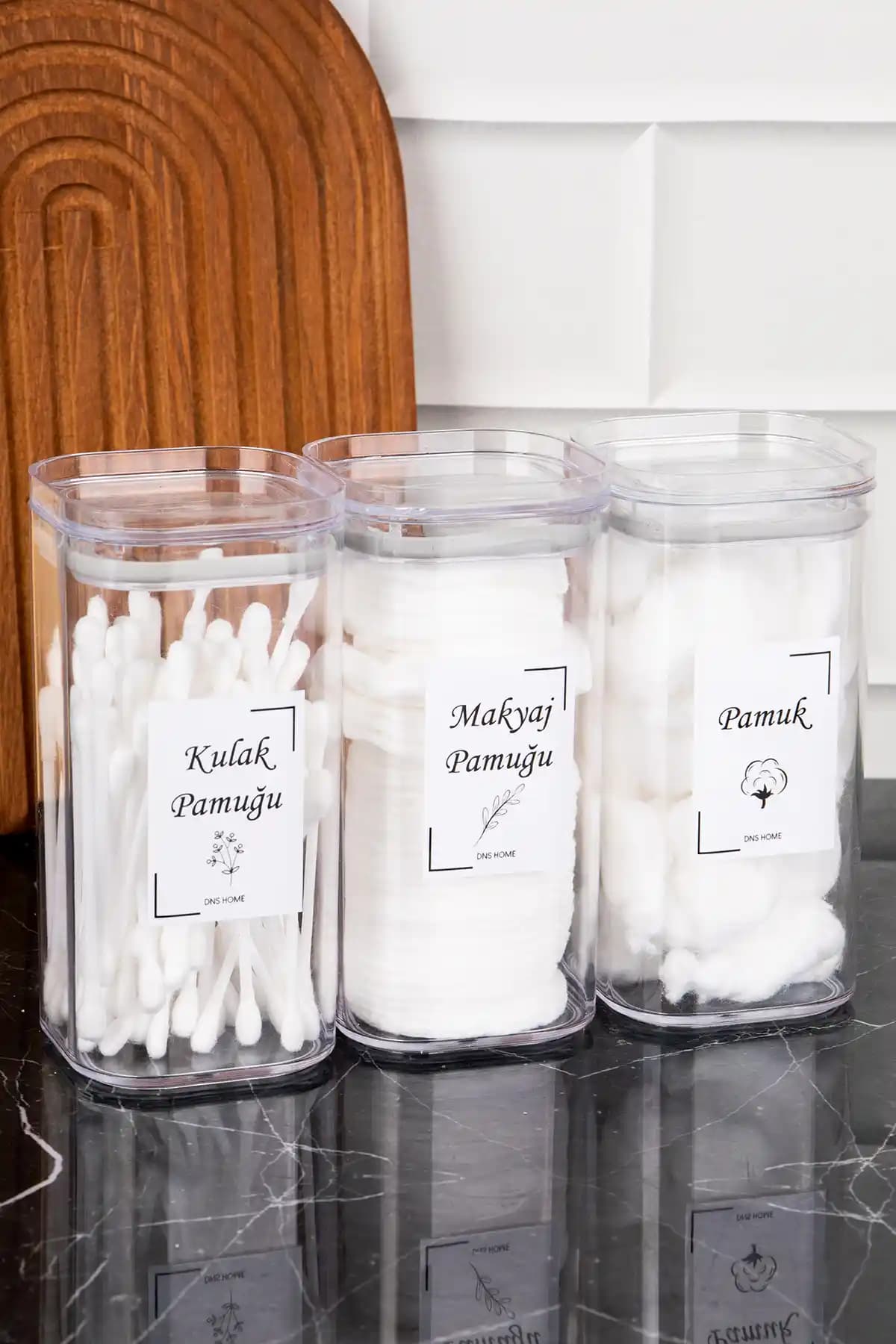 DNS HOME 3'lü Banyo Seti Şıklık ve Fonksiyonellik Sunan Modern Tasarım