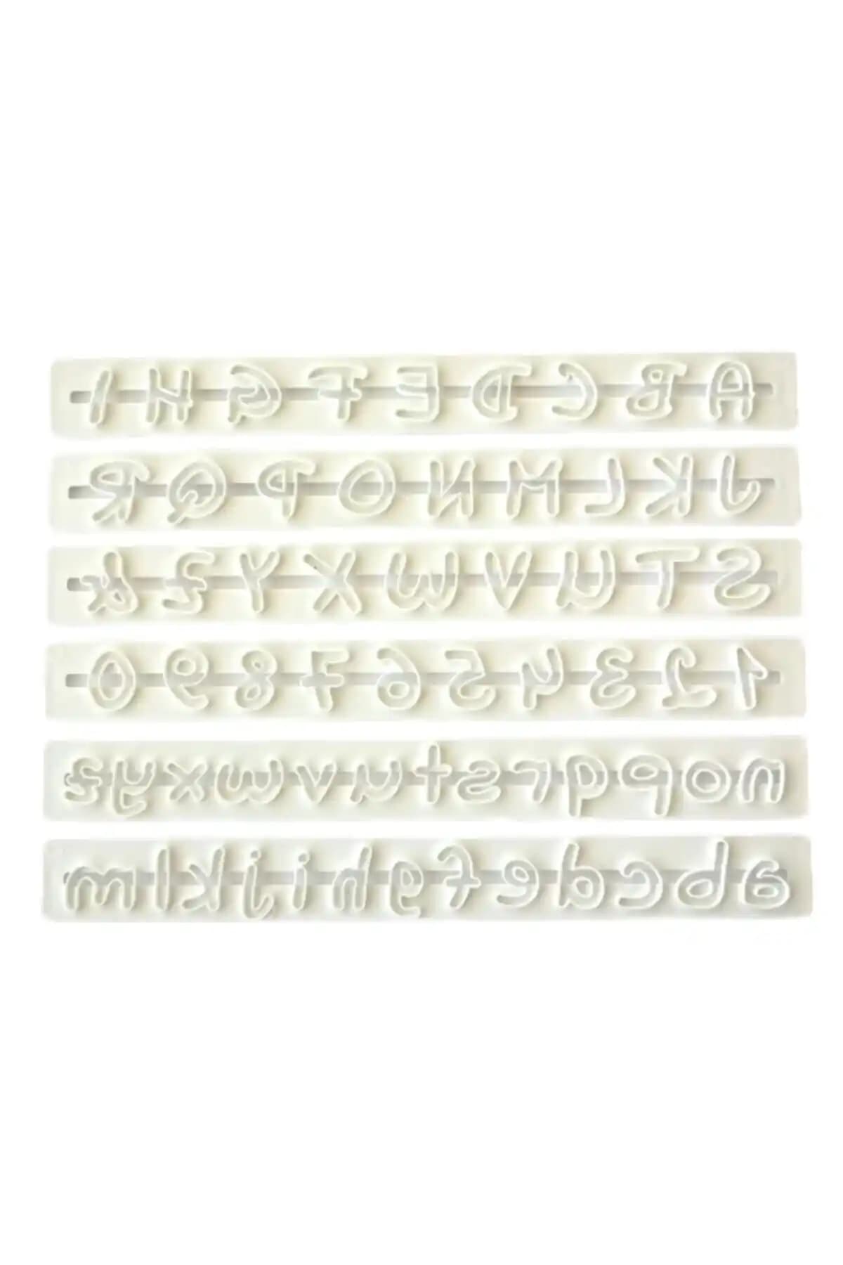 El Yazısı Alfabe Cetvel Seti: Yaratıcı Projeler İçin Çok Yönlü ve Dayanıklı Araç